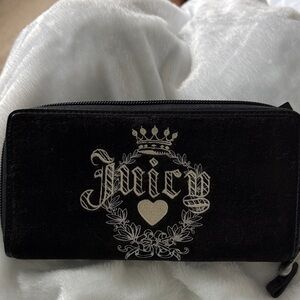 Vintage Juicy Couture Black Wallet